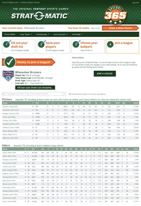 strat o'matic 365 login|strat o matic 365 active teams.